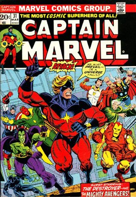 Captain Marvel # 31 Issues V01 (1968 - 1979)
