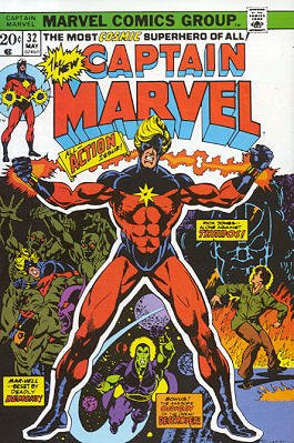 Captain Marvel 32 - Thanos the Insane God!