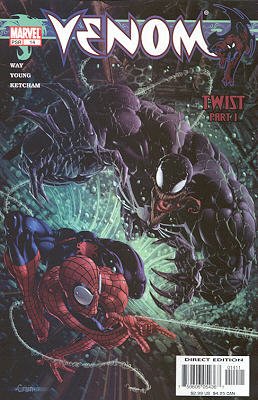 couverture, jaquette Venom 14  - Twist. Part 1Issues V1 (2003 - 2004) (Marvel) Comics