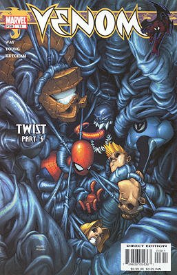 couverture, jaquette Venom 18  - Twist. Part 5Issues V1 (2003 - 2004) (Marvel) Comics