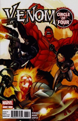 couverture, jaquette Venom 13  - Circle Of Four Part OneIssues V2 (2011 - 2013) (Marvel) Comics