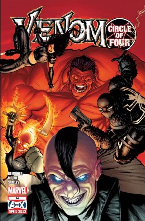 couverture, jaquette Venom 14  - Circle of Four: Four Ways to Die. Only One Chance to Survive...Issues V2 (2011 - 2013) (Marvel) Comics