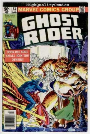 Ghost Rider 53 - The She-Witch of Doom!
