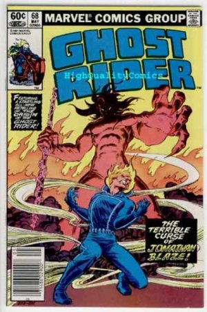 Ghost Rider 68 - The Curse of Jonathan Blaze!