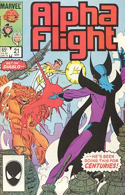 Alpha Flight # 21 Issues V1 (1983 - 1994)