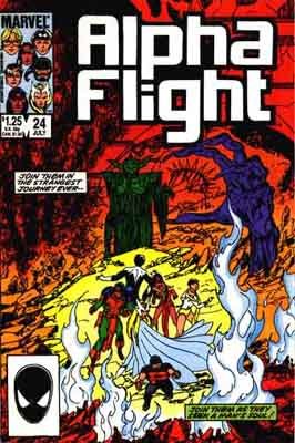 Alpha Flight # 24 Issues V1 (1983 - 1994)