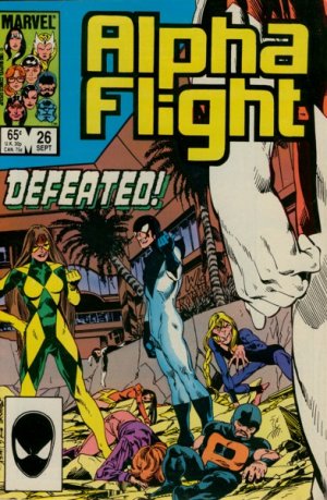 Alpha Flight # 26 Issues V1 (1983 - 1994)