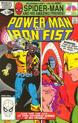 Power Man and Iron Fist 76 - Death Scream of the Warhawk!
