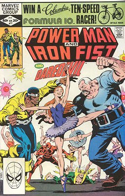 Power Man and Iron Fist 77 - What's Black and White and Red All Over?