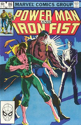 Power Man and Iron Fist 86 - Golden Eye... Gleaming Death
