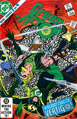 couverture, jaquette Green Arrow 2  - A Slight Case of Vertigo..!Issues V1 (1983) (DC Comics) Comics