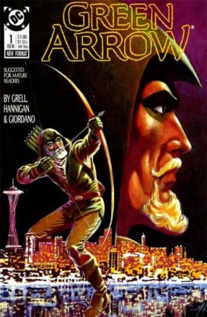 couverture, jaquette Green Arrow 1  - Hunters MoonIssues V2 (1988 - 1998) (DC Comics) Comics