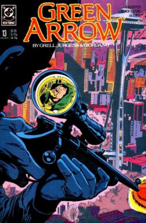 couverture, jaquette Green Arrow 13  - Moving TargetIssues V2 (1988 - 1998) (DC Comics) Comics