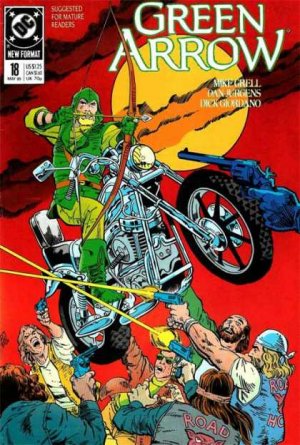 couverture, jaquette Green Arrow 18  - The Horseman, Part 2Issues V2 (1988 - 1998) (DC Comics) Comics