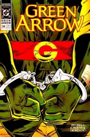couverture, jaquette Green Arrow 34  - The Black Arrow Saga PrologueIssues V2 (1988 - 1998) (DC Comics) Comics