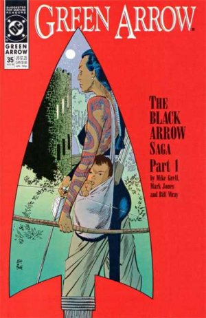 couverture, jaquette Green Arrow 35  - The Black Arrow Saga, Part 1Issues V2 (1988 - 1998) (DC Comics) Comics