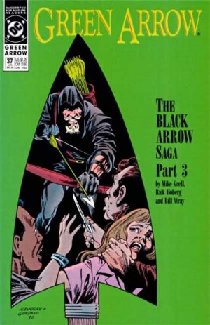 couverture, jaquette Green Arrow 37  - The Black Arrow Saga, Part 3: QuarryIssues V2 (1988 - 1998) (DC Comics) Comics