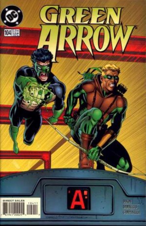 couverture, jaquette Green Arrow 104  - Bad BloodIssues V2 (1988 - 1998) (DC Comics) Comics