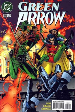 couverture, jaquette Green Arrow 105  - Open SeasonIssues V2 (1988 - 1998) (DC Comics) Comics