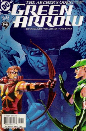 couverture, jaquette Green Arrow 17  - The Archer's Quest, Part 2: The Grays of ShadeIssues V3 (2001 - 2007) (DC Comics) Comics