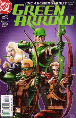 couverture, jaquette Green Arrow 21  - The Archer's Quest, Conclusion: FatherhoodIssues V3 (2001 - 2007) (DC Comics) Comics