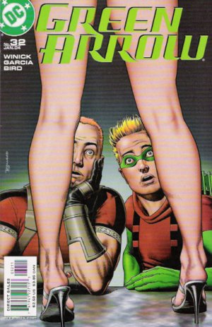 couverture, jaquette Green Arrow 32  - Boys' Night OutIssues V3 (2001 - 2007) (DC Comics) Comics