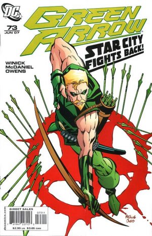 couverture, jaquette Green Arrow 73  - Jericho, Part One: The Long Fall Only Hurts When It's OverIssues V3 (2001 - 2007) (DC Comics) Comics