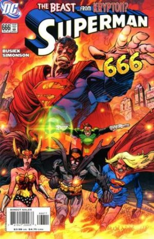 couverture, jaquette Superman 666  - The Beast From KryptonIssues V1 suite (2006 - 2011) (DC Comics) Comics