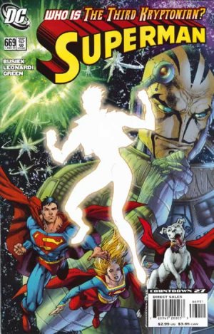 couverture, jaquette Superman 669  - The Third Kryptonian, Part Two: The EscapeIssues V1 suite (2006 - 2011) (DC Comics) Comics