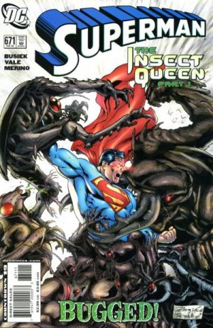couverture, jaquette Superman 671  - Insect Queen Part One: A Fall of MoondustIssues V1 suite (2006 - 2011) (DC Comics) Comics