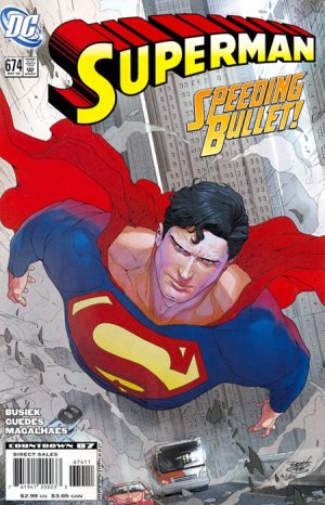couverture, jaquette Superman 674  - Shadows Linger, Part One: Bright TomorrowsIssues V1 suite (2006 - 2011) (DC Comics) Comics