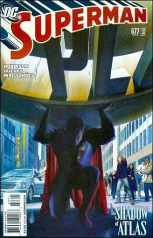 couverture, jaquette Superman 677  - The World On His ShouldersIssues V1 suite (2006 - 2011) (DC Comics) Comics