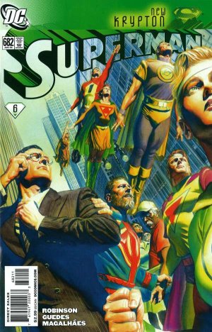 couverture, jaquette Superman 682  - New Krypton, Part Six: Invasive SurgeryIssues V1 suite (2006 - 2011) (DC Comics) Comics