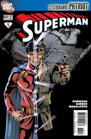 couverture, jaquette Superman 691  - Codename: Patriot, Part 4Issues V1 suite (2006 - 2011) (DC Comics) Comics