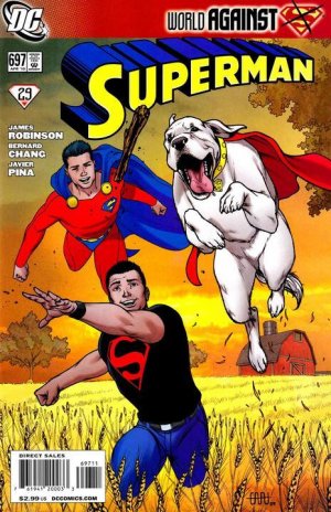 couverture, jaquette Superman 697  - The Espionage SquadIssues V1 suite (2006 - 2011) (DC Comics) Comics