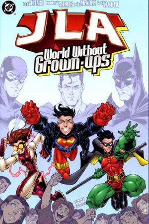 JLA - World Without Grown-Ups édition TPB softcover (souple)