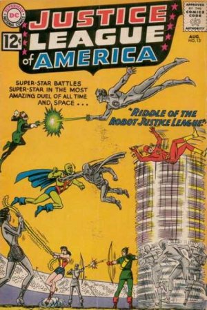 Justice League Of America 13 - The Riddle of the Robot Justice League!