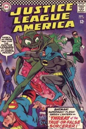 Justice League Of America 49 - Threat of the True-or-False Sorceror!