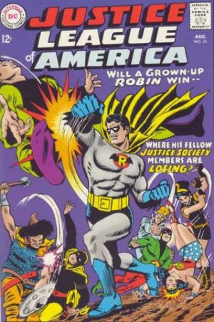 Justice League Of America 55 - The Super-Crisis That Struck Earth-Two!