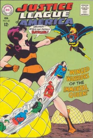 Justice League Of America 60 - Winged Warriors of the Immortal Queen!