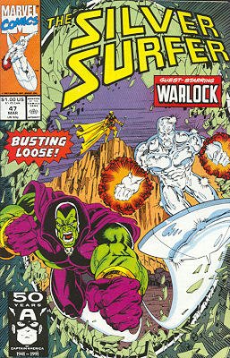 Silver Surfer 47 - Adam Warlock Protector of the Soulworld!