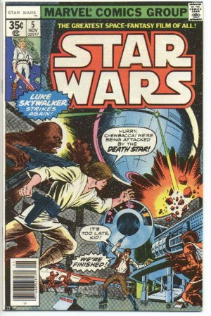 couverture, jaquette Star Wars 5  - Lo, the Moons of Yavin!Issues V1 (1977 - 1986) (Marvel) Comics