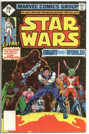 couverture, jaquette Star Wars 8  - Eight for Aduba-3Issues V1 (1977 - 1986) (Marvel) Comics