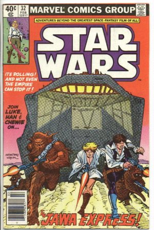 couverture, jaquette Star Wars 32  - The Jawa ExpressIssues V1 (1977 - 1986) (Marvel) Comics