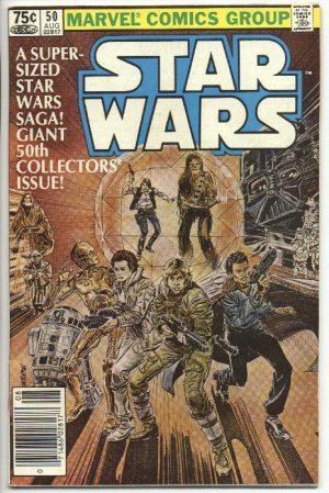 couverture, jaquette Star Wars 50  - The Crimson Forever!Issues V1 (1977 - 1986) (Marvel) Comics