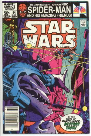 couverture, jaquette Star Wars 54  - Starfire Rising!Issues V1 (1977 - 1986) (Marvel) Comics