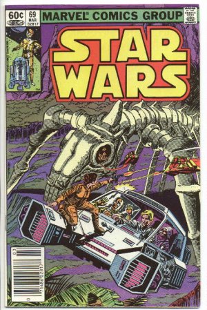 couverture, jaquette Star Wars 69  - Death in the City of Bone!Issues V1 (1977 - 1986) (Marvel) Comics