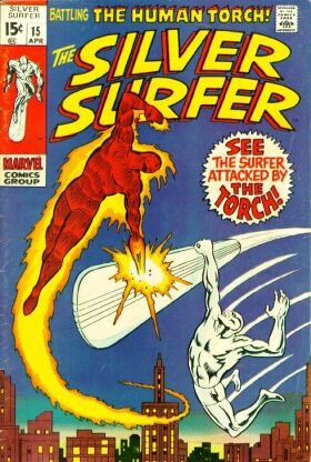 Silver Surfer 15 - The Flame and the Fury!