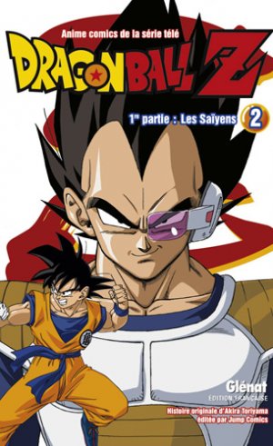 couverture, jaquette Dragon Ball Z - 1ère partie : Les Saïyens 2  (Glénat Manga) Anime comics