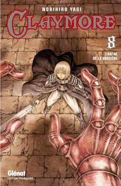 couverture, jaquette Claymore 8  (Glénat Manga) Manga
